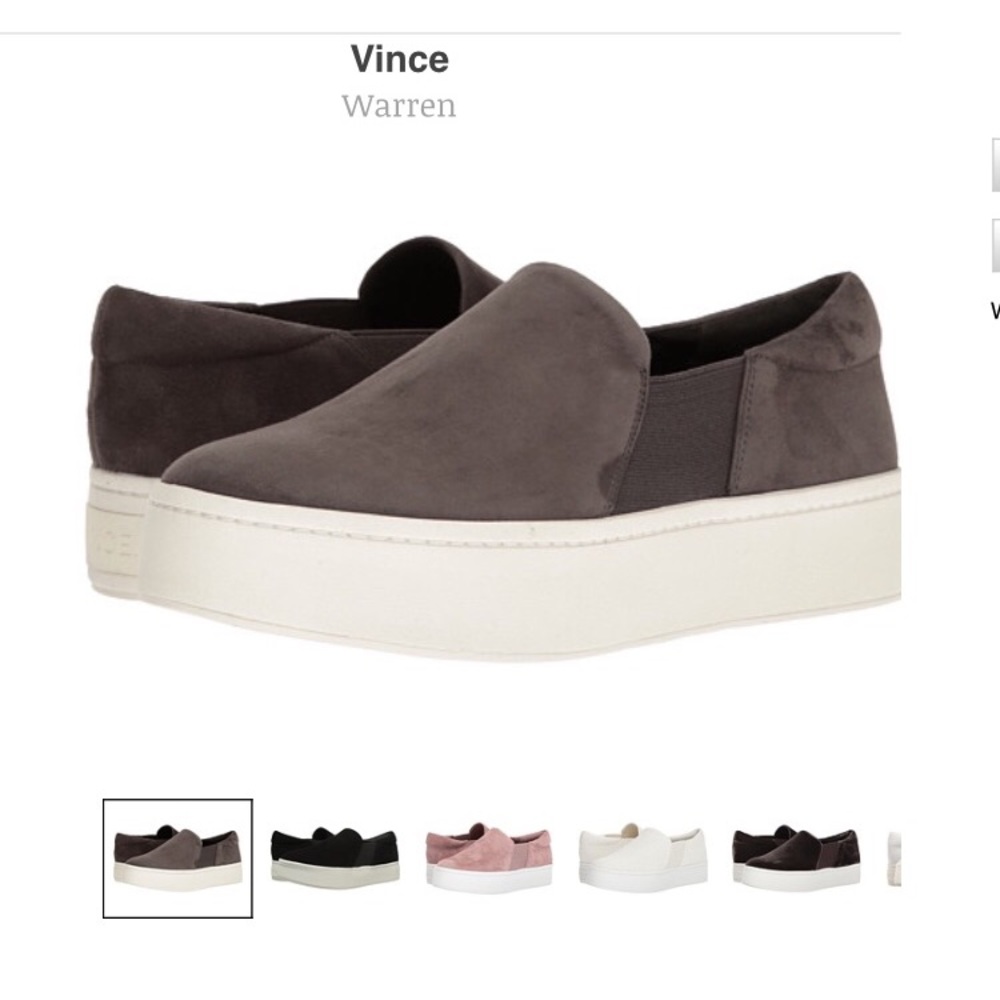 Vince Warren flatform slides NWT